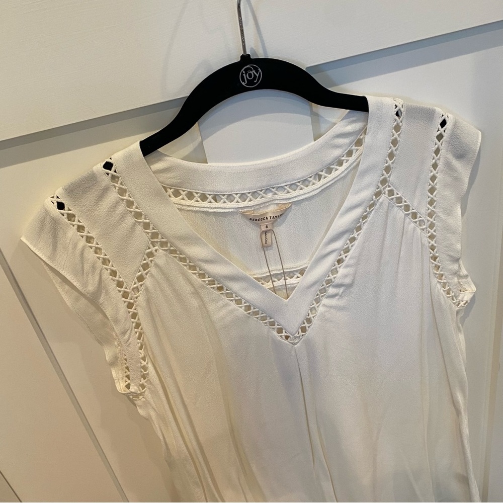 Rebecca Taylor Short Sleeve Blouse